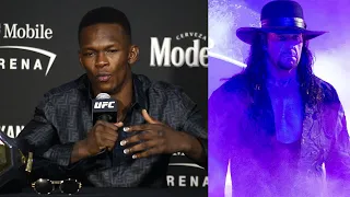 Israel Adesanya reveals inspiration for The Undertaker entrance at UFC 276