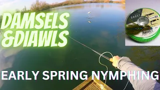 Nymphing for early spring Rainbow trout. The power of the awesome BFD  !