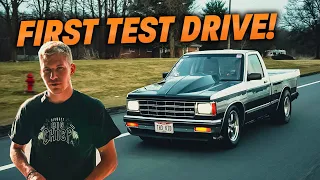 Driving my Twin Turbo S10 for the first time (Since Upgrades)