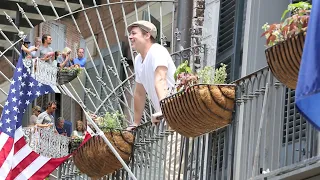 THROWBACK: Brad Pitt Throws Favorite Beer to Matthew McConaughey in New Orleans