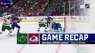 Wild @ Avalanche 9/24 | NHL Highlights 2023