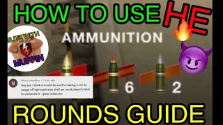 HOW TO USE HE (HIGH EXPLOSIVE) ROUNDS WOT BLITZ