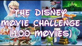 The Disney Movie Challenge (100 Movies)