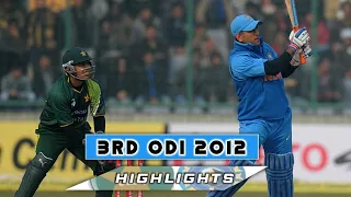 INDIA 167/10 AND PAKISTAN 157/10 | MD SHAMI DEBUT | 3RD AIRTEL ODI 2012/13 PAK VS INDIA