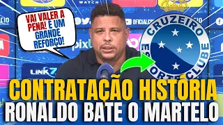 💥ACABOU DE CONFIRMAR! AGITOU A WEB! REFORÇO CONFIRMADO ULTIMAS NOTICIAS DO CRUZEIRO HOJE