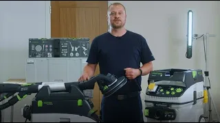 Festool PLANEX LHS 2: Setting up the long-reach sander