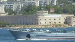 Парад ВМФ Украины и России 2012