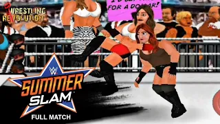 FULL MATCH - Six-Woman Tag Team Match: WWE SummerSlam 2016 | Wrestling Revolution