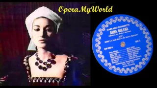 Maria Callas in Anna Bolena Act I Trio (BJR LP Remastered) 1957