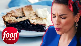 How To Bake A Delicious Homemade Blueberry & Oat Lattice Pie | Rachel Khoo's Simple Pleasures