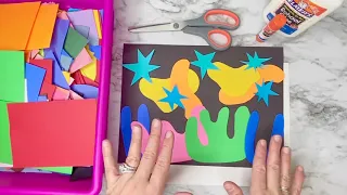 Matisse Paper Cut Outs Tutorial For Kids