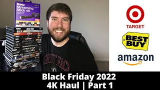 4K Blu-ray Haul | "Pre" Black Friday 2022 | Part 1