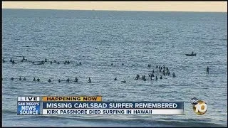 Family, friends remember local surfer: Paddle out held in memory of Kirk Passmore