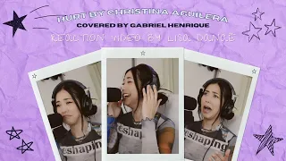 Lisa Danaë Reacts to "Hurt" by Christina Aguilera Covered by Gabriel Henrique