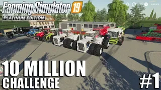 10 Million CHALLENGE | Nordfriesische Marsch | FS19 Timelapse #1 | Farming Simulator 19 Timelapse