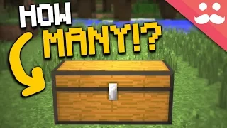 How Many Items fit in a Minecraft CHEST?