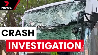 Shocking Sydney Bus Crash Sparks Major Investigation | 7 News Australia