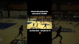 BJ YOUNG FASTBREAK BEHIND THE BACK PASS