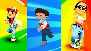 Subway Surfers Jake and Tricky VS Paw Patrol Ryder Subway Surf Through The City