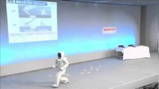 ASIMO Robot Demo 8/9: Running 9km/h