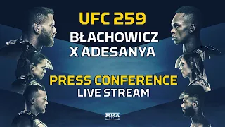 UFC 259: Blachowicz vs. Adesanya Press Conference LIVE Stream - MMA Fighting