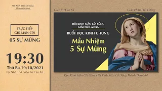 🔴 Đọc Kinh Chung | 19/10/2021 | Tối Thứ Ba Tuần XXIX Thường Niên