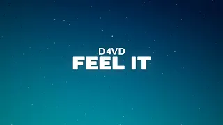 d4vd - Feel It (Lyrics) | (From The Original Series “Invincible”)