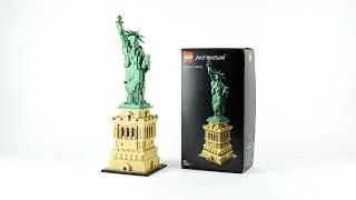 LEGO Architecture 21042 - Statue of Liberty - Unboxing and Speed Building