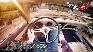 Chevrolet Corvette Stingray C3 1972 350 V8 POV LOUD! Test Drive by AutoTopNL