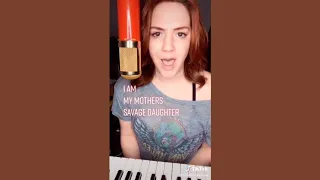 Wyndreth Berginsdottir  - I Am My Mother’s Savage Daughter cover by Sarah Hester Ross TikTok