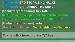 Roblox Hacker vs Pay to Win Be Like 🤣