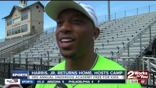 Chris Harris, Jr. returns home to Bixby, hosts 3rd annual Underdog Academy
