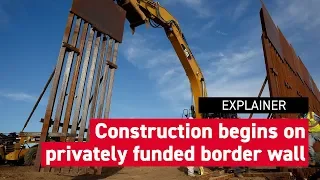 This is America's first private border wall on the U.S.-Mexico border
