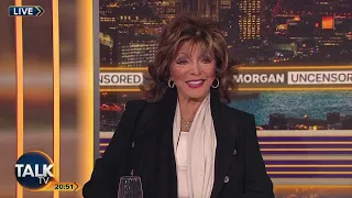 Joan Collins Talks About New Memoir on Piers Morgan Uncensored