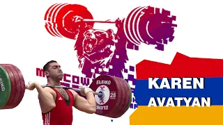 Karen Avagyan (ARM)- all attempts | 2021 European Weightlifting Championships Russia, Men 89 kg