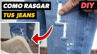 How to rip your jeans, the best method 👖👍🏻