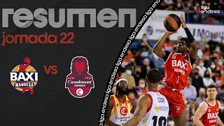 BAXI Manresa - Casademont Zaragoza (94-73) RESUMEN | Liga Endesa 2021-22