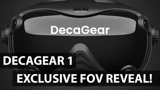 DECAGEAR 1 - Wireless High-Res VR Headset With Facial Tracking for $449 - EXCLUSIVE FOV REVEAL