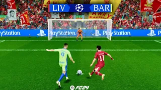 Champions League 24/25 - Liverpool vs. Barcelona - Penalty Shootout