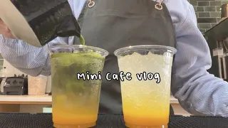 make drinks with me ♡ | mini cafe vlog