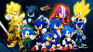 Sonic Characters Gameplay - Sonic Forces Speed Battle