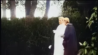 [4k, 60fps, colorized] (1914) The first Saint ever filmed. Pope Pius X.