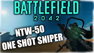 The ONE SHOT NTW-50 is INSANE in Battlefield 2042...