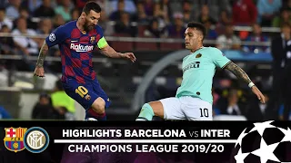 BARCELONA 2-1 INTER | HIGHLIGHTS | Matchday 02 - UEFA Champions League 2019/20