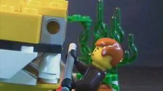 Jurassic Park: T Rex Attack pt.2 I Lego Stop Motion