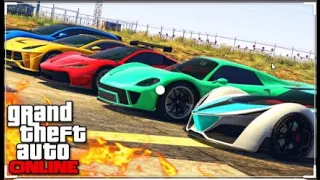 MOSTRANDO TODOS MIS COCHES EN GTA V ONLINE PS4 *