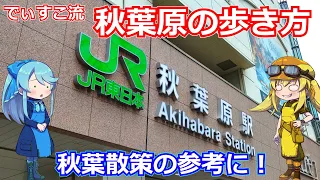 【秋葉原探訪】でぃすこ流秋葉原のあるき方を教えます！駅からお店までのルートやよく行くお店など紹介！【観光？】