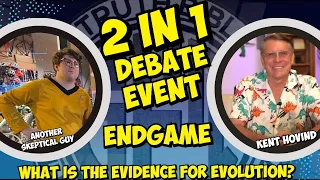 2IN1 DEBATE EVENT | Dr. Dino vs. ASG - What is the Evidence for Evolution? ENDGAME (PLUS OPEN MIC)
