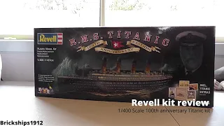 Revell 1/400 Titanic kit review