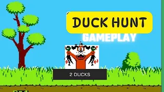 2 Ducks - HUNT DUCK (1984). Gameplay rememorando este juego de Nintendo NES #Retroplay